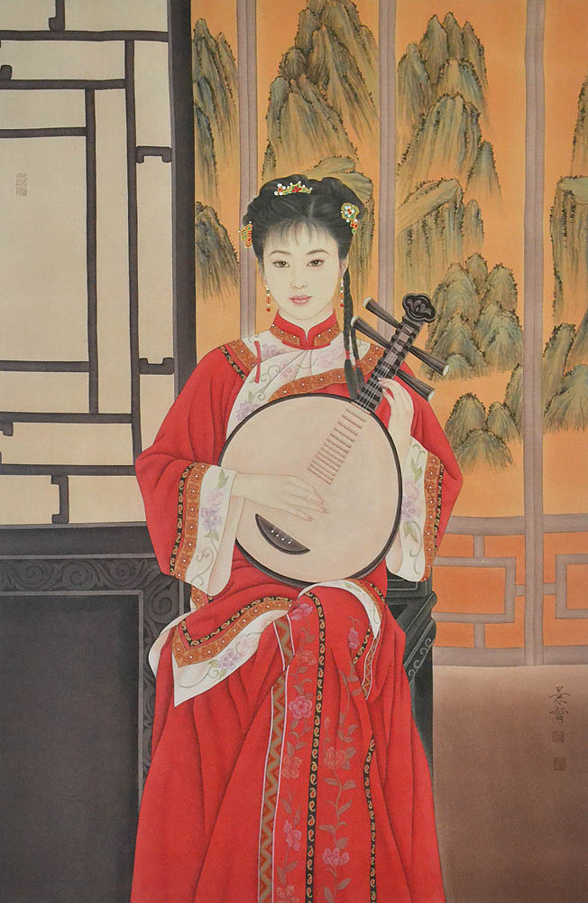 崔景哲国画1669