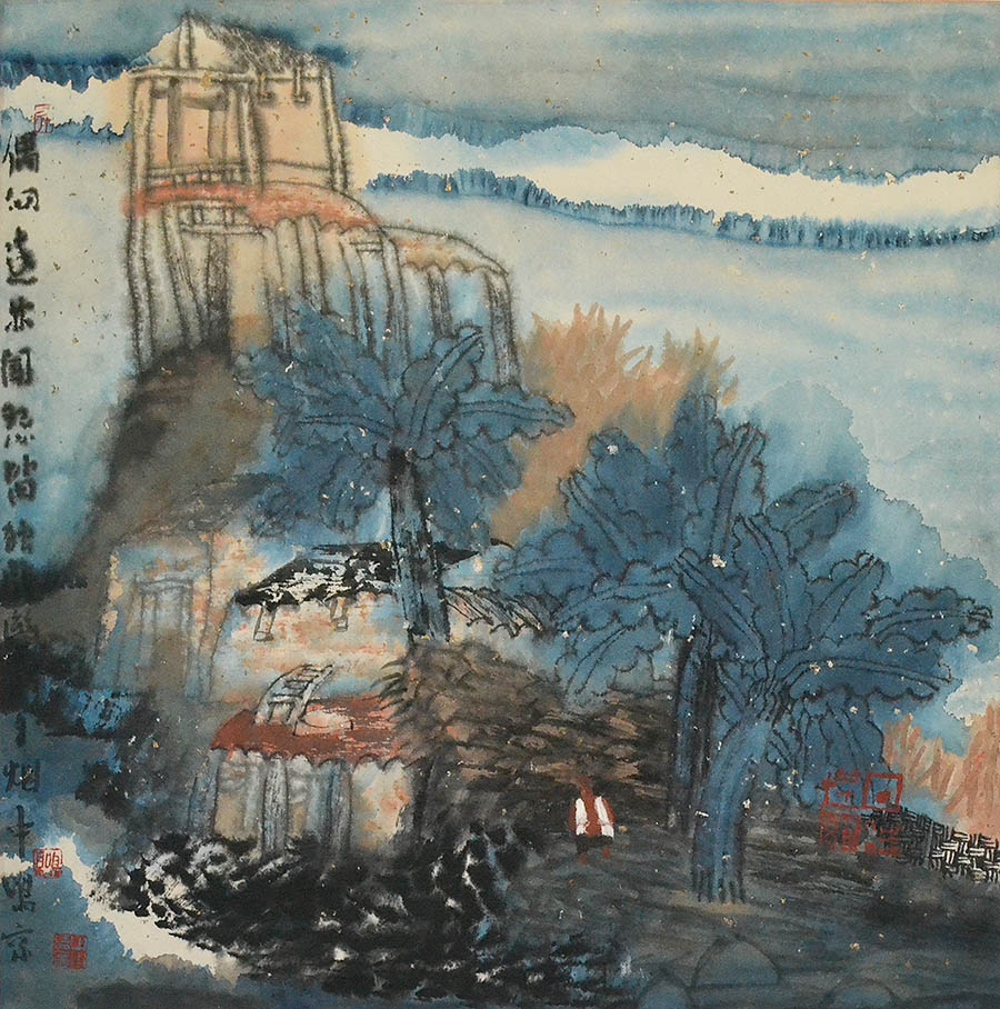 姚鸣京国画1676